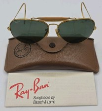 Ray Ban: Sunglasses Model Bausch  Lomb 6214 Gold Frame Vintage
