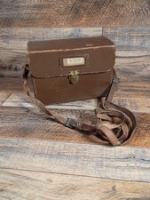 VTG Camera Case, Brown, 7 1/2"x3 1/2x5 1/4"