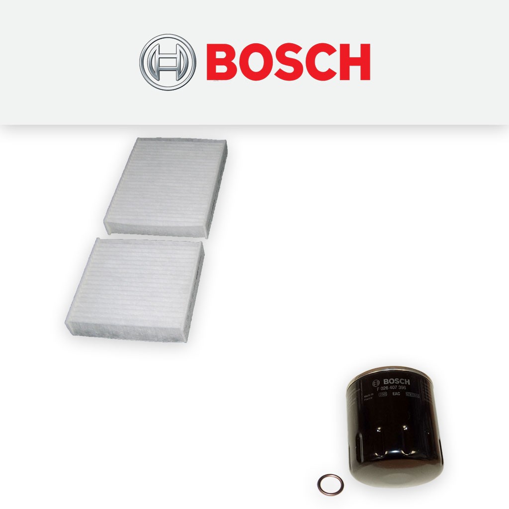 SERVICE KIT for DS DS3 1.2 VTI BOSCH OIL CABIN FILTERS (2015-2019)