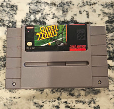 Nintendo Super Tennis for SNES - Sports Tennis Game Cartridge NTSC-U/C