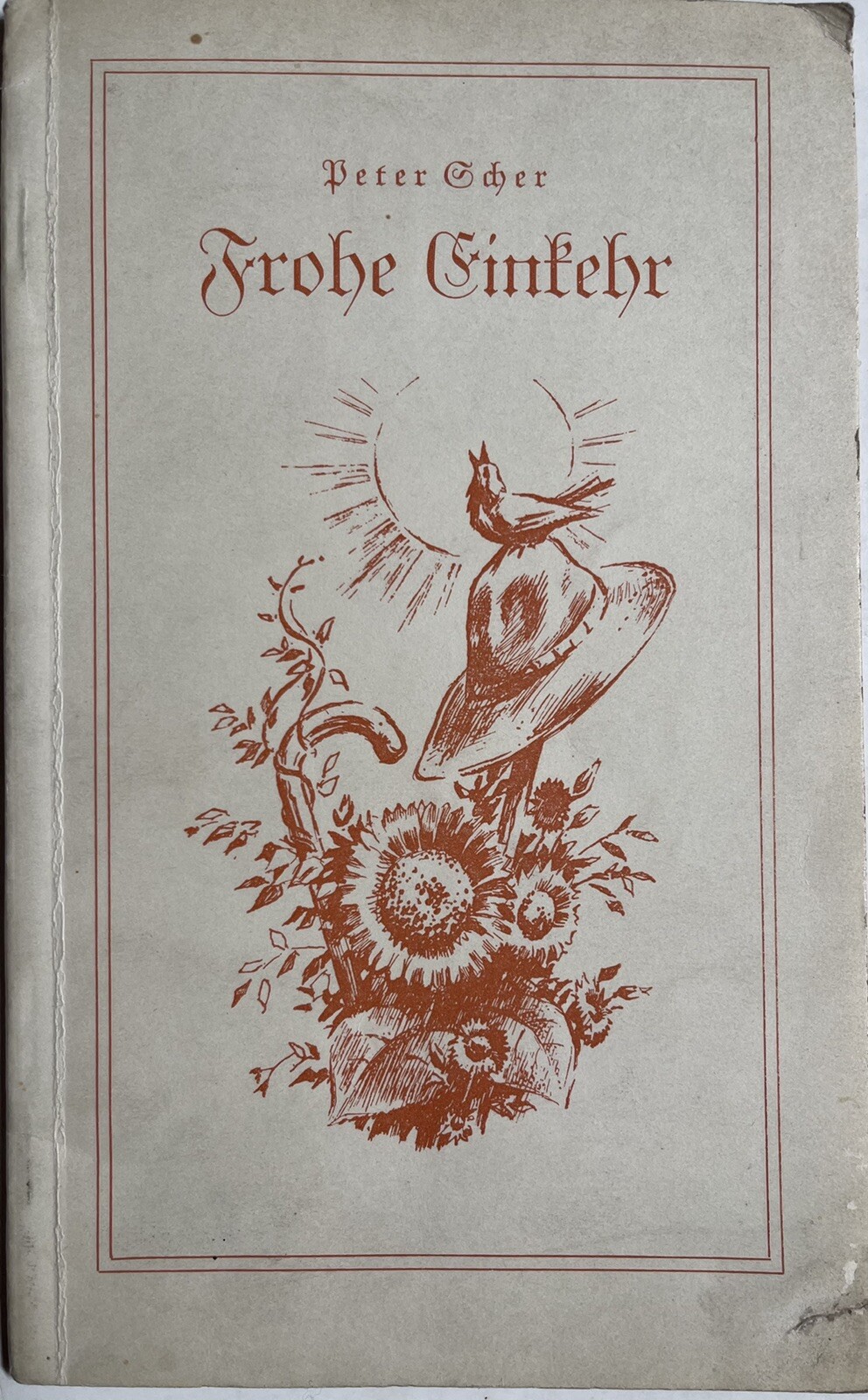 Peter Scher Frohe Einkehr Von heiteren und besinnlichen Dingen, Peter Scher