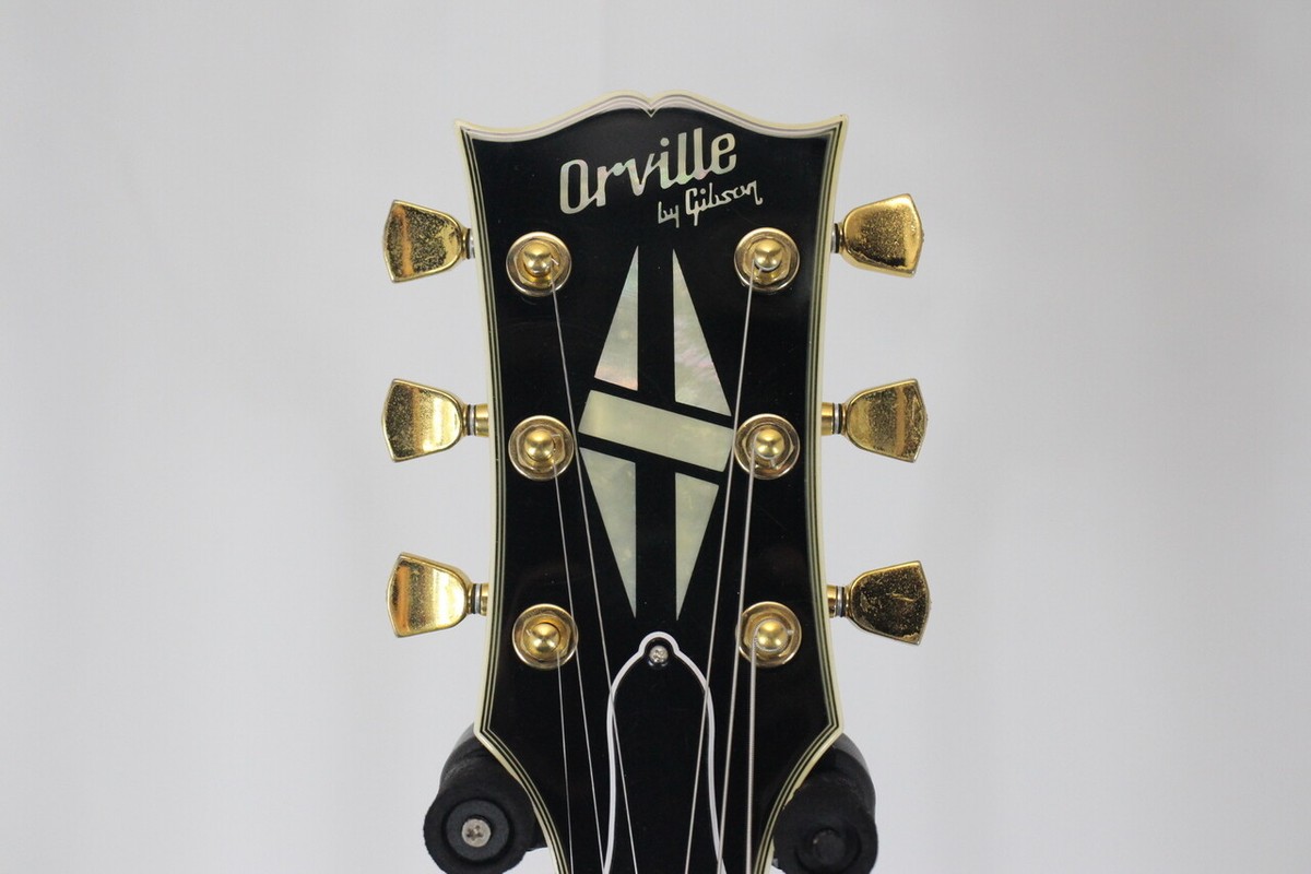 Orville by Gibson Les Paul Custom Black LPC L/H 1991 4kg Orville by Gibson Les Paul Custom Black LPC L/H 1991 4kg