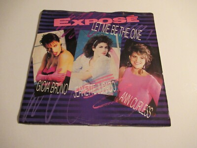 Expose: Let Me Be The One / Love Is Our Destiny / 45 Rpm 1987 / W/PS