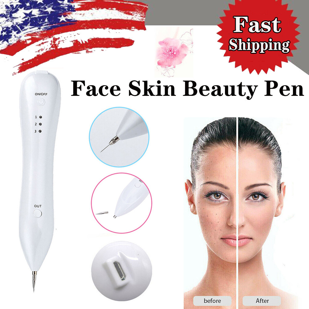 Electric Laser Pen Freckle Dark Spot WartFreckle Removal Pen Beauty
