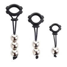 Penis Extender Enlarger Male Enhancer Ball Stretcher Girth Ring Weight Trainer