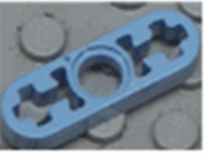 LEGO Lot of 4 Blue 1x3 Thin Technic Liftarm Pieces LEGO Lot of 4 Blue 1x3 Thin Technic Liftarm Pieces