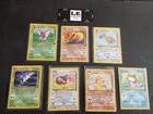 Cartes Pokémon Lots 7 Cartes  Édition JUNGLE 07/20 Holo Pyroli- Nosferalto Ect