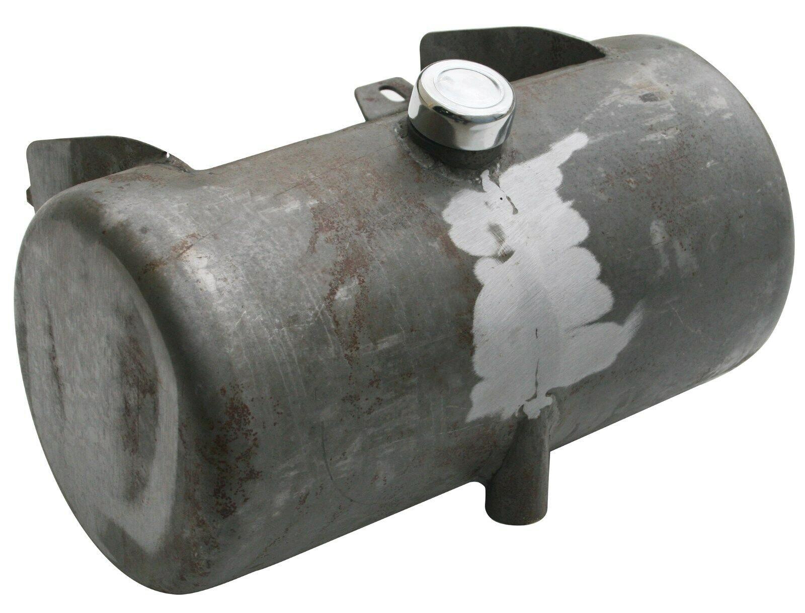 Ultima 400997 Raw Center Post Mount Wrap Around Oil Tank Harley