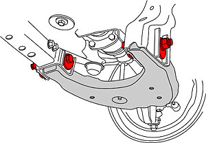SPC Lower Control Arm Rear Camber Arm & Toe Kit for BRZ WRX FR-S
