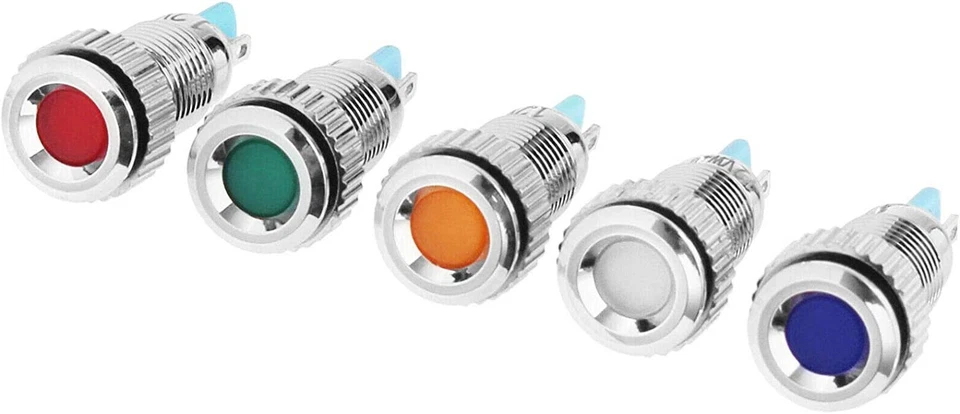 12V LED Kontrollleuchte Signallampe Meldelampe Signalleuchte Warnlampe KFZ Lkw