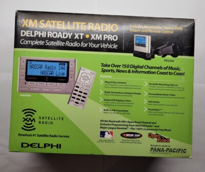 XM Satellite Radio Delphi Roady XT XM Pro Open Box