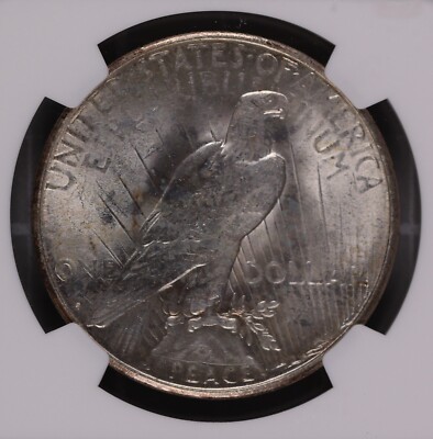 1922-S Peace Silver Dollar NGC UNC Details OBV Cleaned #9-029 | eBay