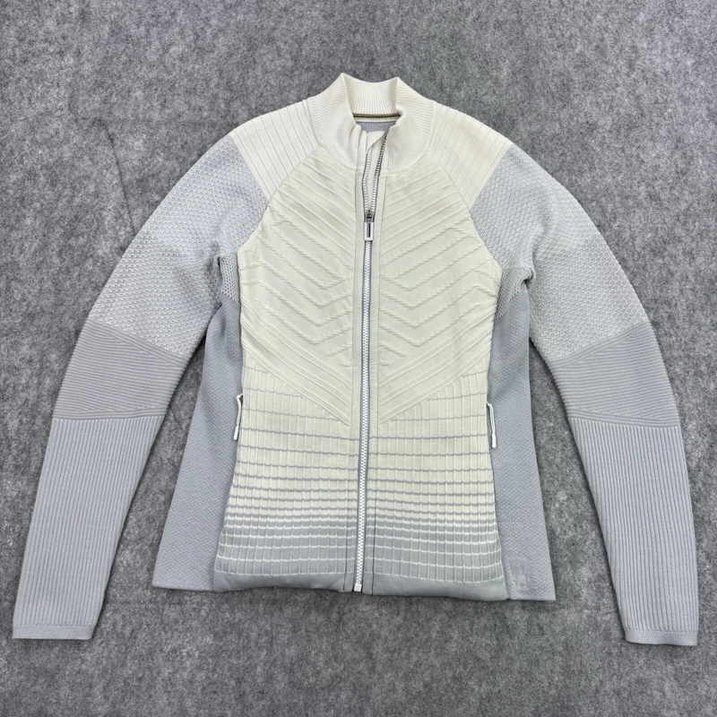 smartwool merino wool full zip intraknit insulated jacket