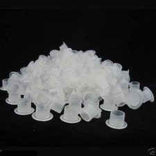 New Arrival 300PC 11mm Steady Plastic Tattoo Ink Cap Cups For Machine Set Supply