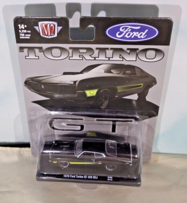 1/64th M2 Machines Auto Drivers R109 1970 Ford Torino GT 429 SCJ