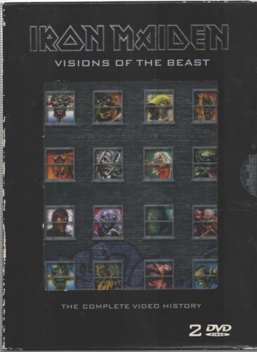 Iron Maiden - Visions Of The Beast (2 DVD) DVD in Inglese - Afbeelding 1 van 2