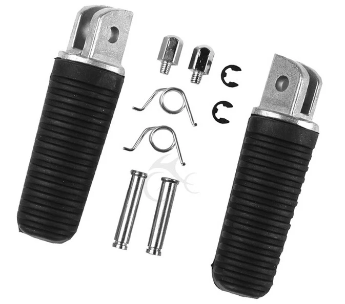 PARA YAMAHA FZ6 04-08 07 XJ 600N 900S 95-03 XV 1700 03-05 reposapiés delantero estriba Foto 2 de 3