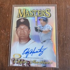 2021 Topps Finest - 1997 Topps Finest Masters Auto Refractor  Edgar Martinez /40