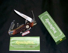 Remington R7 Knife Turkey Hunters Trapper W/Inscribed Blade W/Packaging & Papers