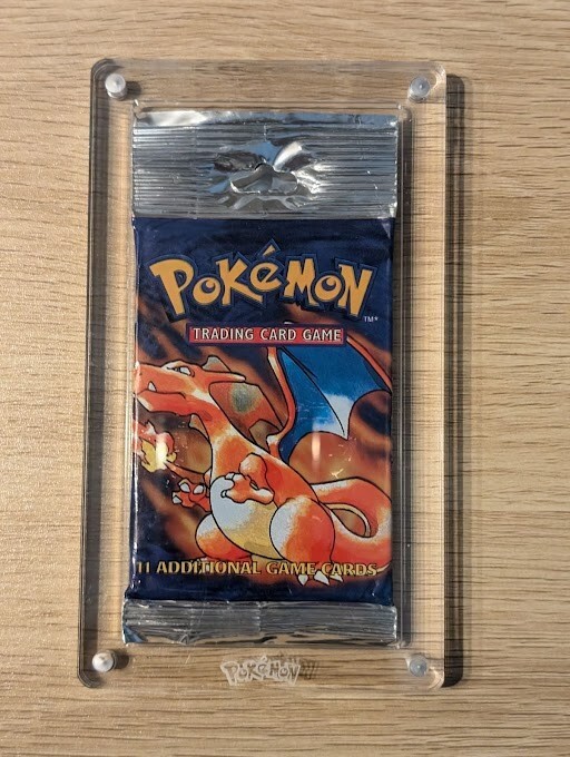 Pokemon Booster LONG Pack Acrylic Magnetic Case for WOTC ERA and