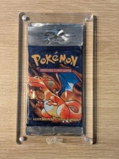 Pokemon Booster LONG Pack Acrylic Magnetic Case  for WOTC ERA and All Japanese