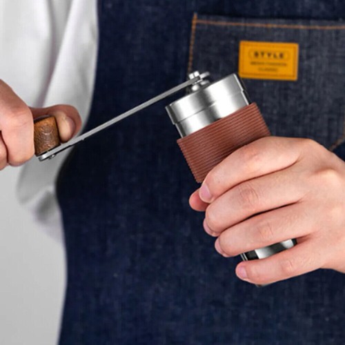 Kaffeemühle Keramikmahlwerk Edelstahlgriffe Kaffeemühle Manuell Kaffeemühle DE - Bild 7 von 11