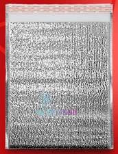 50 X Thermal Insulated Foil Bags Bubble Food Grade Padded Envelope 13.7"x15.7"