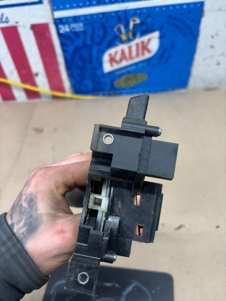 Ford F250 F350 1992 1996 97 Bronco OBS COLUMNA DE DIRECCIÓN INTERMITENTE INTERRUPTOR PALANCA Foto 2 de 4