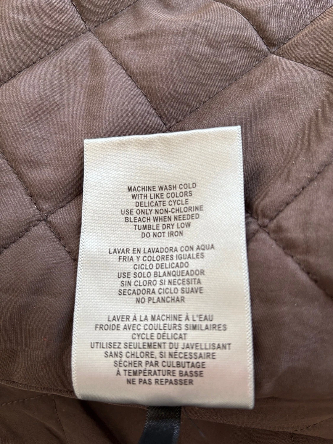 Levi's Men's Faux Leather Bomber Jacket Coat Brown XL New With Tags MSRP $195 - product detail image 8