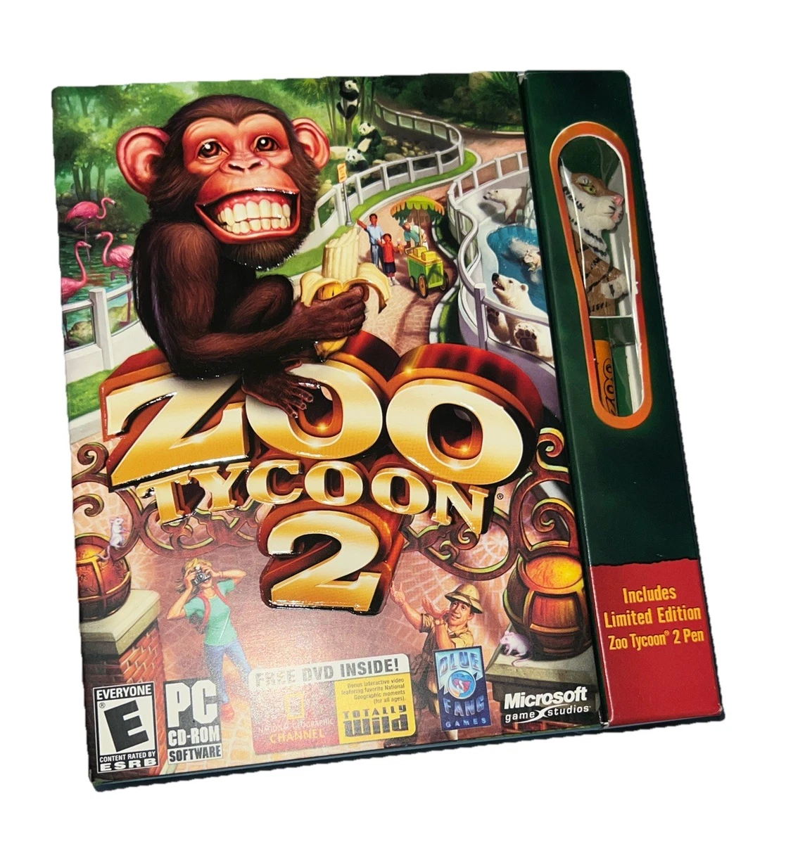 Zoo Tycoon 2 Sur PC - Jeu Complet - Bon état