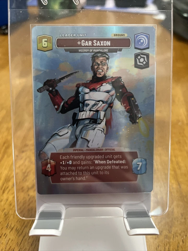 Gar Saxon Star Wars Unlimited Showcase Viceroy Of Mandalore - Image 2 of 4