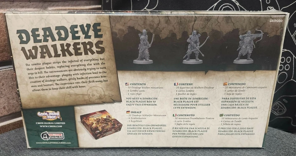 Zombicide: Black Plague - Deadeye Walkers (2015)*SELLADO* Foto 2 de 4