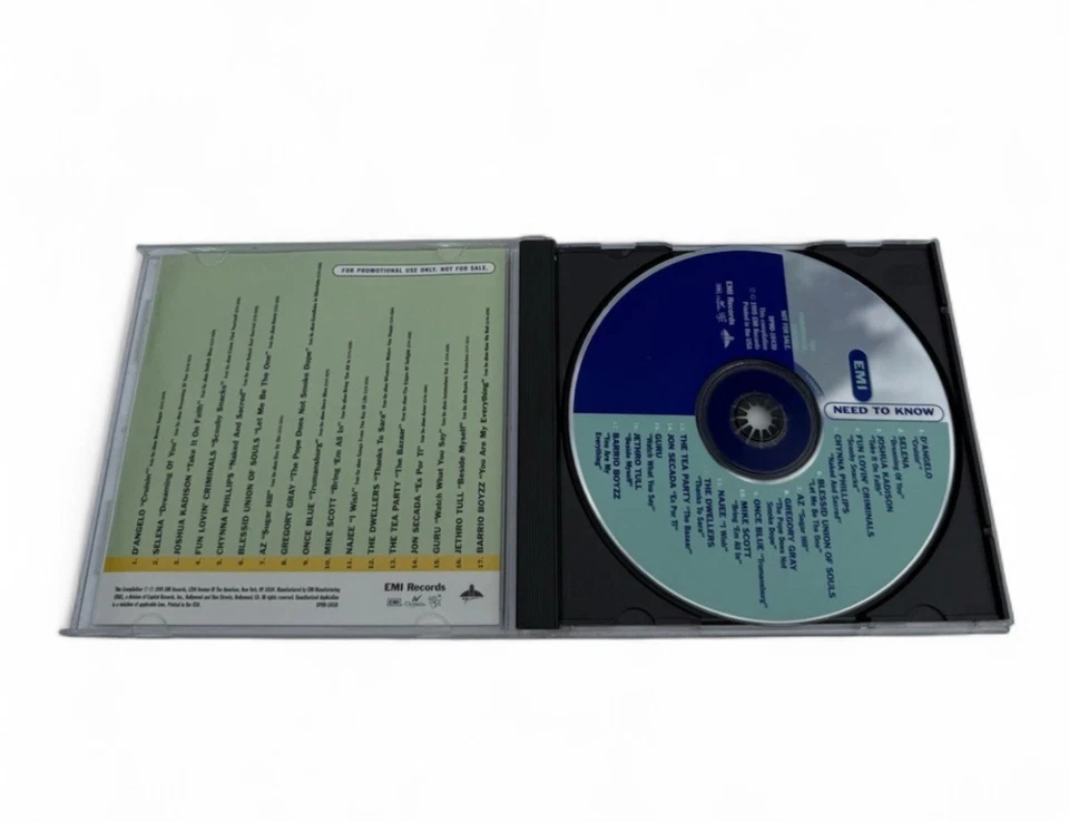 (2-395) "(ELECTRO-MAGNETIC INDUSTRIES) EMI: NEED TO KNOW" PROMO CD / PRE-HEARD - Image 3 of 4