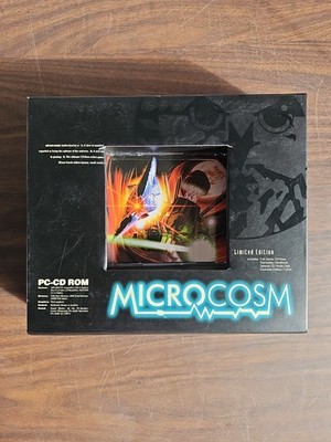 Microcosm PC Limited Edition Big Box 1*Game CD-ROM 1*CD Audio Disk, T-shirt 