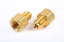 JEGS 63077 Brass Adapter Fitting