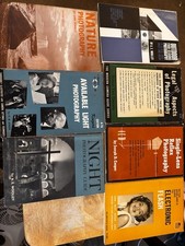 Lots Of Seven Vintage Photography Guide Books.  