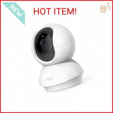 TP-Link Tapo Pan/Tilt Security Camera for Baby Monitor, Pet Camera w/Motion Dete
