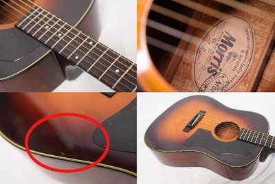 MORRIS WG-30 Sunburst J-45 Style Acoustic Guitar Made in Japan | eBay