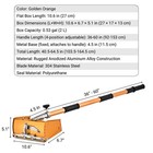 10'' Drywall Flat Finishing Box Tool with Extendable Handle Max 64'' Length — photo 3
