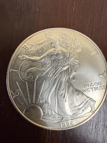 1996 1 oz Silver American Eagle (Brilliant Uncirculated)