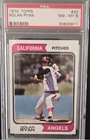 1974 Topps Nolan Ryan #20 PSA 8 California Angels Baseball MLB Card