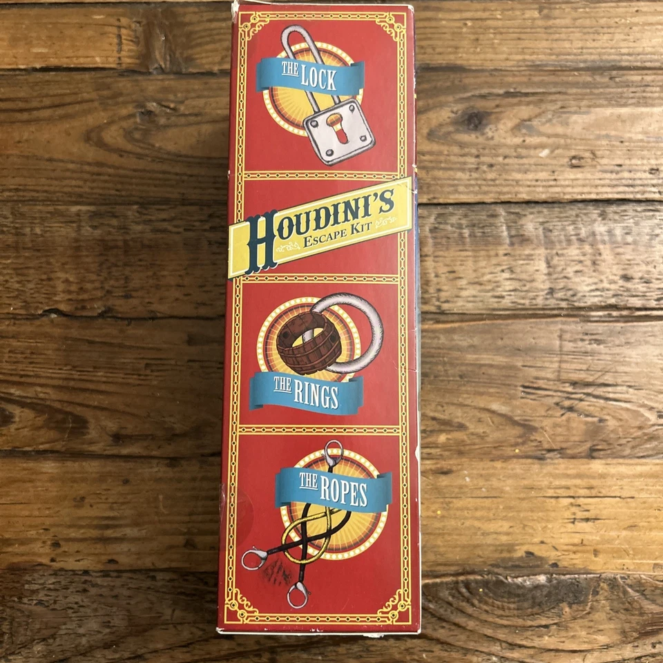 Rare Thinkfun Houdini Brainteaser Game World's First 40 Challenge Escape Puzzle - Image 4 of 4