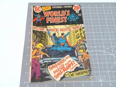 WORLD'S FINEST #218 DC Comics Superman Batman Metamorpho 1973