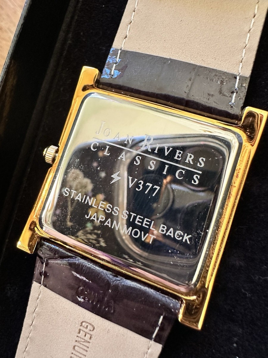 LOT OF 3 JOAN RIVERS Classic Collection Leather Strap  display picture 1