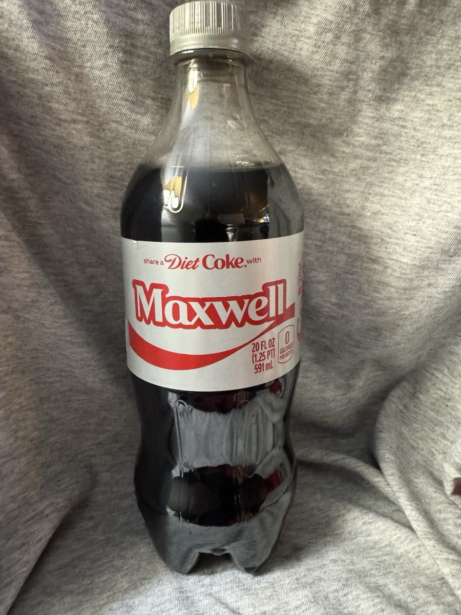 Share a Coke with Maxwell 2025 Personalized Gift Coca~Cola Bottle