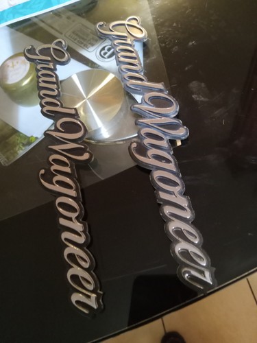Jeep Grand Wagoneer Fender Emblems Chrome Shiny - Bild 13 von 13
