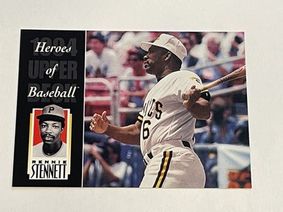 1994 Upper Deck All-Time Heroes Baseball #217 - Rennie Stennett - Pirates