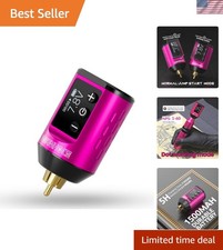 1500mAh Rechargeable Tattoo Power Supply - Lightweight Lithium Battery Pack