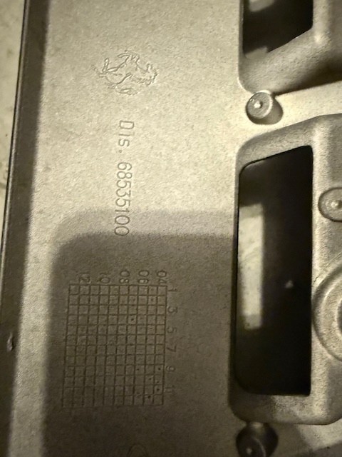 Ferrari F430 Engine Compartment Shield Cover Panel_68535100_Right_GENUINE