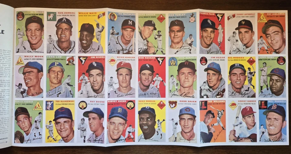 August 16, 1954 Sports Illustrated First Issue 1st Baseball Card Insert NR MINT - Image 3 of 4